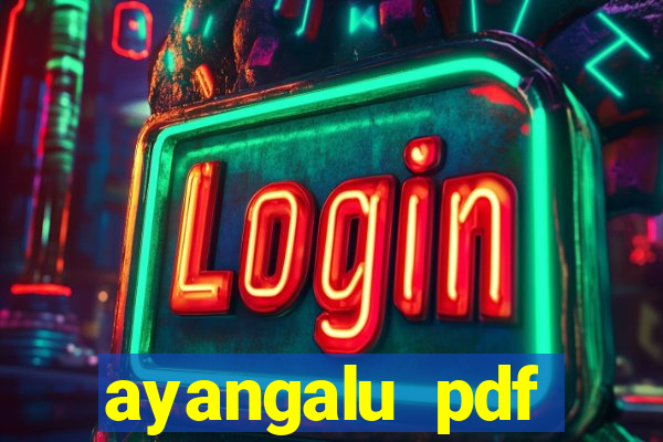 ayangalu pdf ayangalu orisha